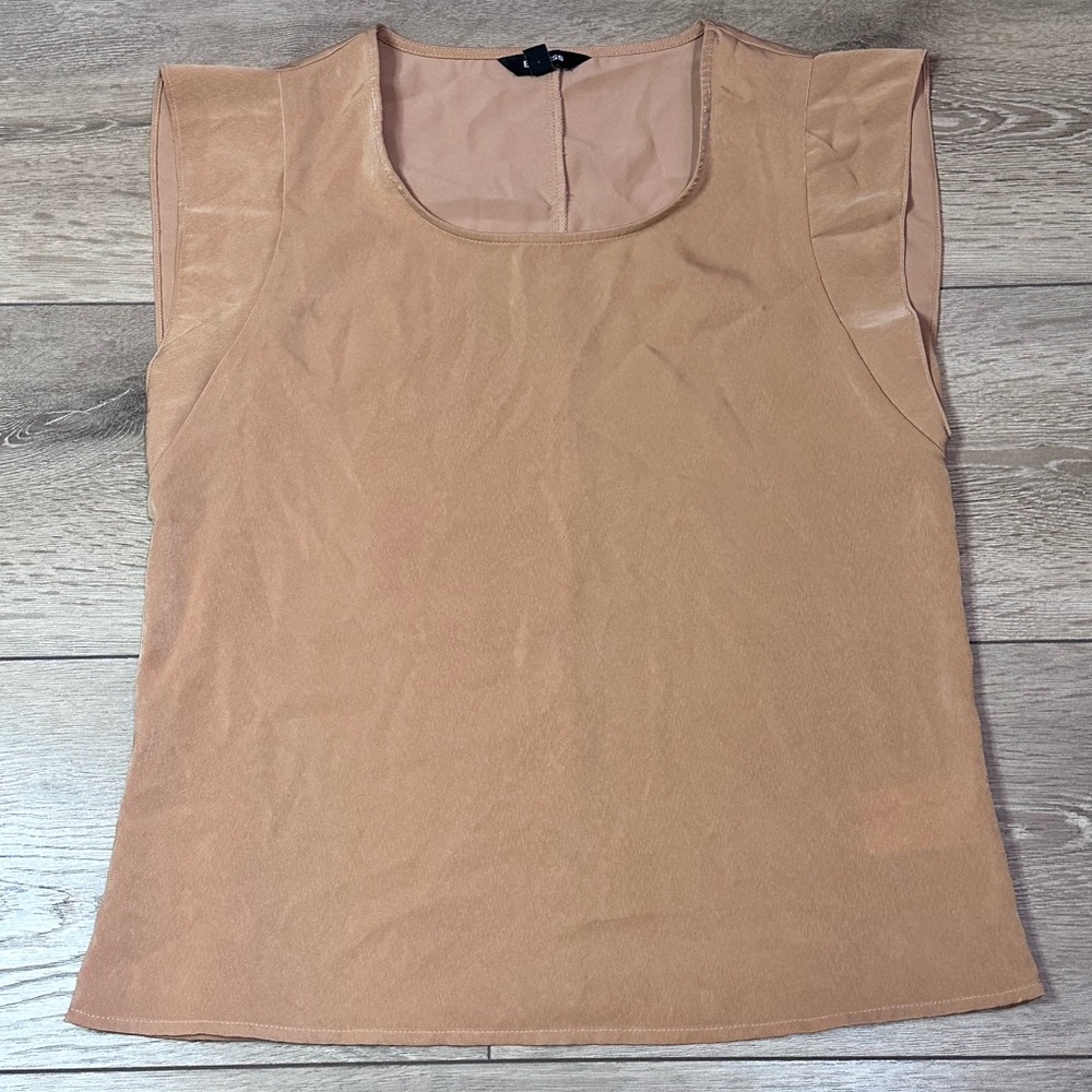 Express Satin Ruffle Tank - Picture 5 of 10